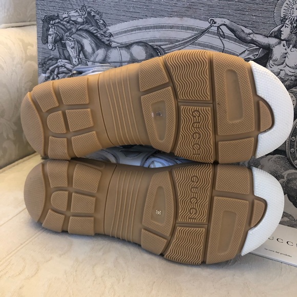 Gucci tinsel mesh reflective sandals size 36 - Picture 11 of 14